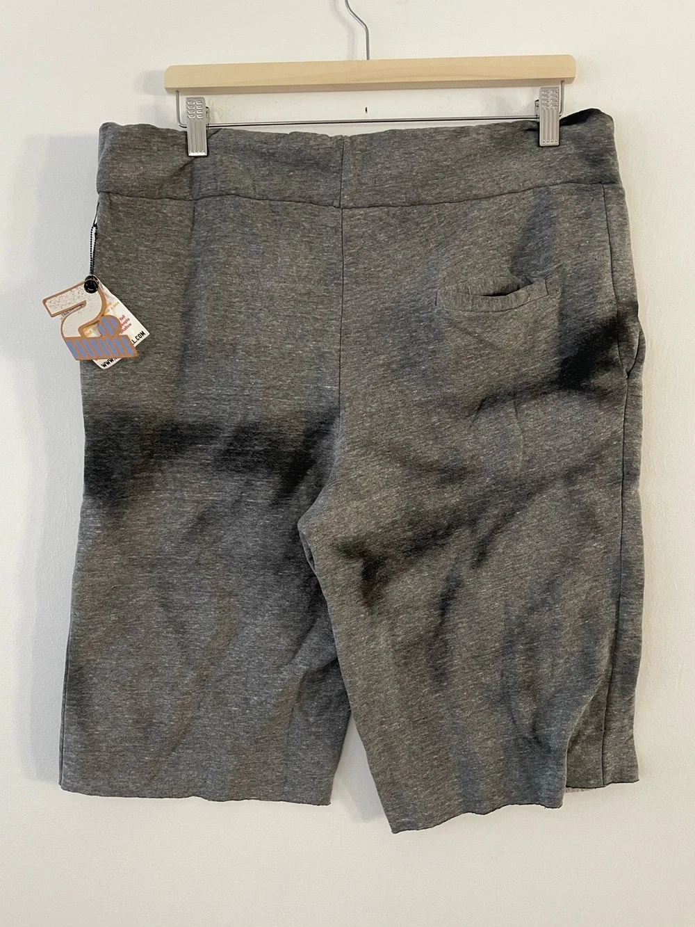 Rebel Yell Long Tie Dye Sweat Shorts Size L